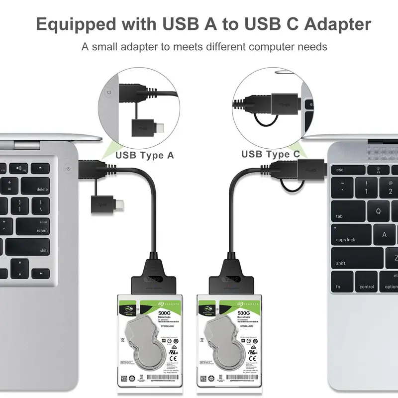 USB SataケーブルSata 3からUSB 3.0 / 2.0アダプターコンピューター